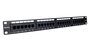 Phasak PU 2420 Panneau de Brassage 19" 24 Ports RJ45 Cat.6 UTP 1U Noir