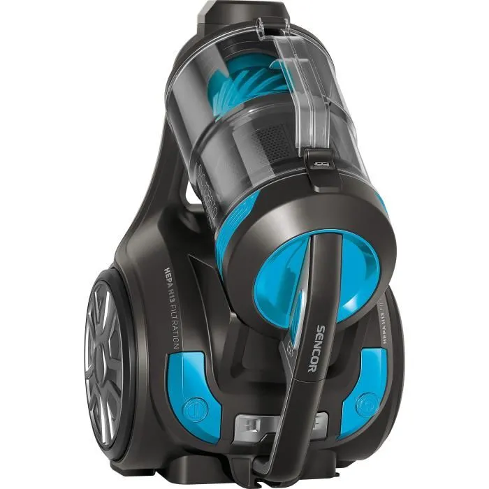 Sencor SVC 1086TQ Aspirateur traineau sans sac Noir et bleu