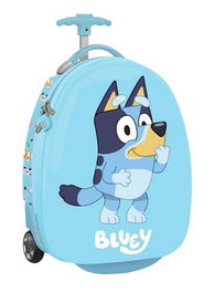 Safta Trolley 16" Bluey pour enfant 28x43x23 cm, valise cabine, recommande a partir de 3 ans