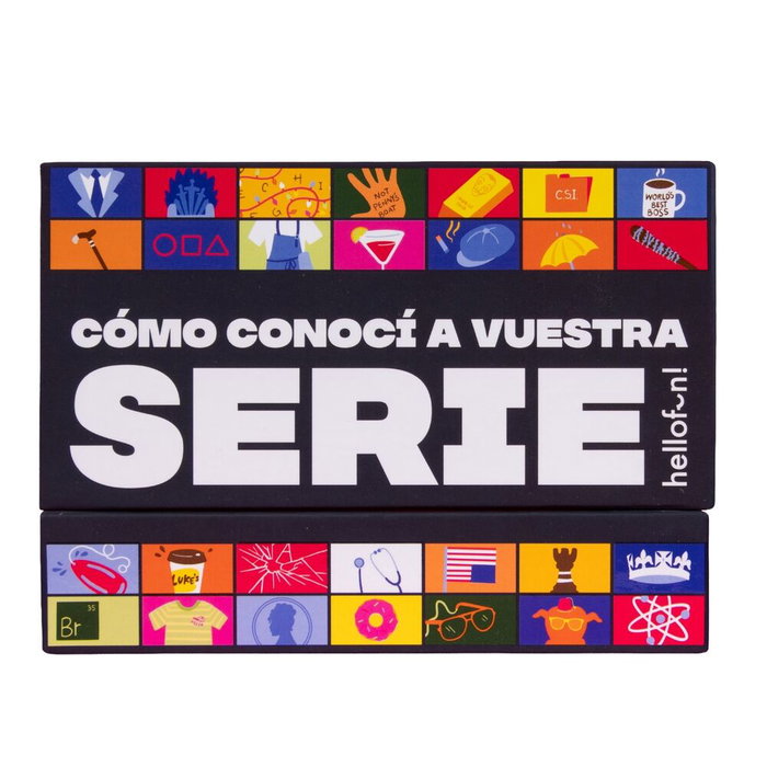 HELLOFUN! Juego Como Conoci a Vuestra - Jeu de société en espagnol basé sur des séries TV, à partir de 14 ans, 4 joueurs minimum HELLOFUN! Juego Como Conoci a Vuestra - Jeu de société en espagnol basé sur des séries TV, à partir de 14 ans, 4 joueurs minimum