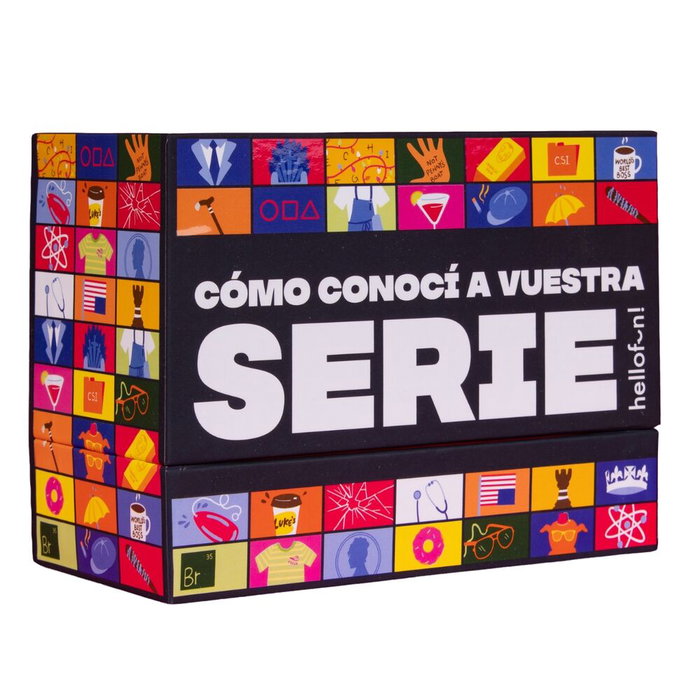 HELLOFUN! Juego Como Conoci a Vuestra - Jeu de société en espagnol basé sur des séries TV, à partir de 14 ans, 4 joueurs minimum HELLOFUN! Juego Como Conoci a Vuestra - Jeu de société en espagnol basé sur des séries TV, à partir de 14 ans, 4 joueurs minimum