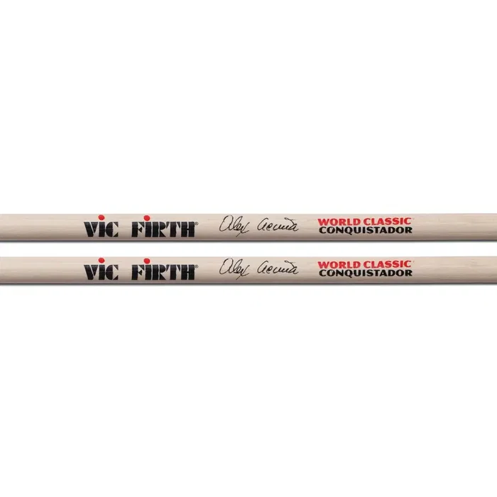 Vic Firth Baquetas World Classic Alex Acuña Clear Conquistador SAAC