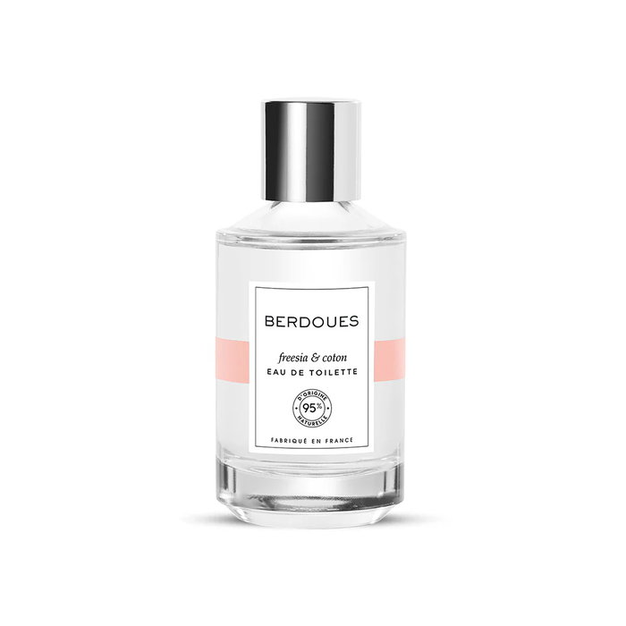 Parfums Berdoues, Eau de Toilette Unisexe Freesia & Coton, 100 ml Parfums Berdoues, Eau de Toilette Unisexe Freesia & Coton, 100 ml