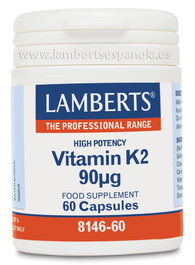 LAMBERTS Vitamine K2 90 µg, 60 capsules