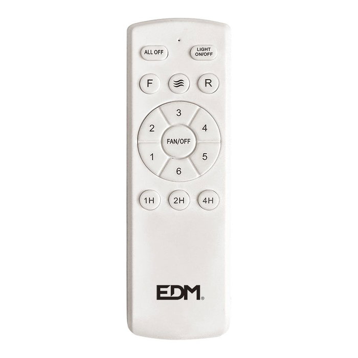 Edm Ventilateur de plafond 3CCT ø107 cm, argenté