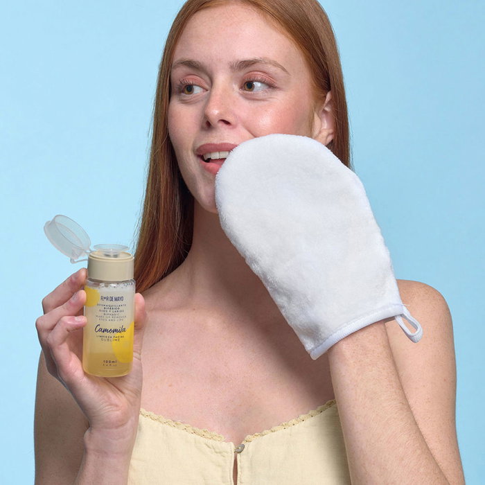 Flor De Mayo Démaquillant Biphasique Camomille Sublime 100 ml Nettoyant Doux Peaux Sensibles