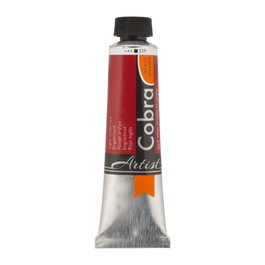 Cobra Artist Color Peinture à l'huile miscible à l'eau Rouge anglais 339, 40 ml