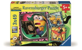Ravensburger Puzzle Minions 3 x 49 pièces – Multilingue