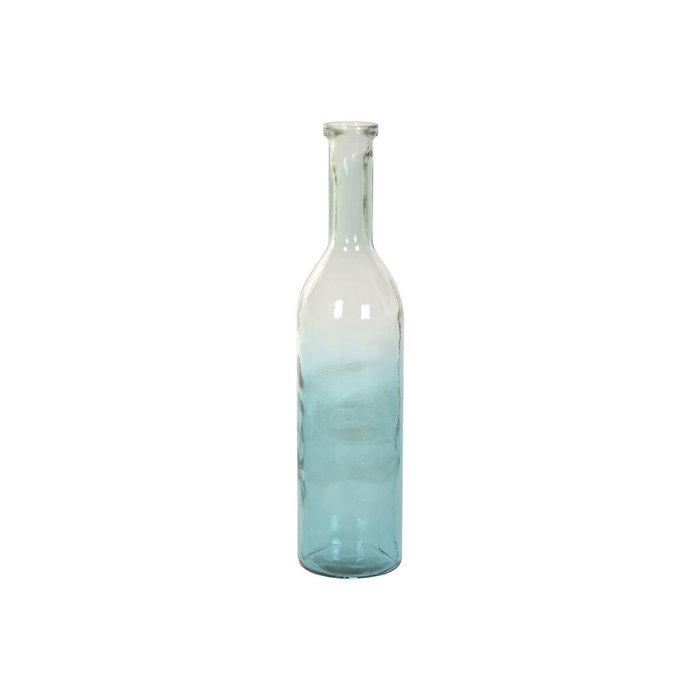 Home ESPRIT Vase Bicolore Cristal recyclé méditerranéen 18 X 18 X 74,5 CM Home ESPRIT Vase Bicolore Cristal recyclé méditerranéen 18 X 18 X 74,5 CM
