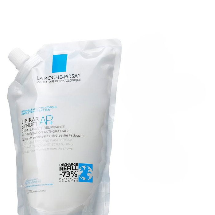 La Roche Posay LIPIKAR SYNDET AP+ Crème de Douche Relipidante Anti-Irritations Peau Atopique Recharge 400 ml La Roche Posay LIPIKAR SYNDET AP+ Crème de Douche Relipidante Anti-Irritations Peau Atopique Recharge 400 ml