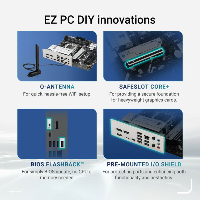Carte Mère Asus 90MB1J20-M0EAY0 AMD AM5 AMD
