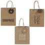 Party Time Sac cadeau en papier kraft 18x10x21 cm assortis