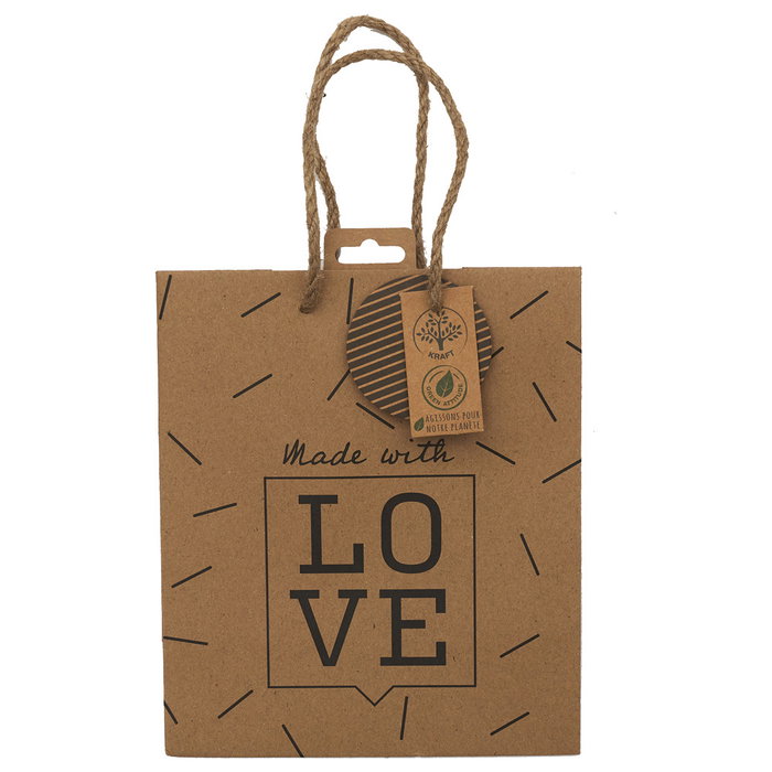 Party Time Sac cadeau en papier kraft 18x10x21 cm assortis Party Time Sac cadeau en papier kraft 18x10x21 cm assortis