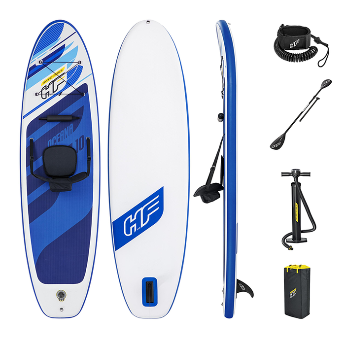 Bestway 65350 Planche de Paddle Surf Gonflable Hydro-Force 305x84x12 cm Adulte