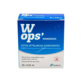 DEITERS WOPS gouttes humectantes 0,3% 20 monodoses