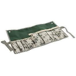 Porte-outil Home ESPRIT Jardin Ruban Blanc Vert 54 x 29 x 6 cm
