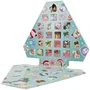 Jazwares Calendrier de l'Avent Squishmallows Squish-a-longs - 24 Mini-Squish édition fêtes