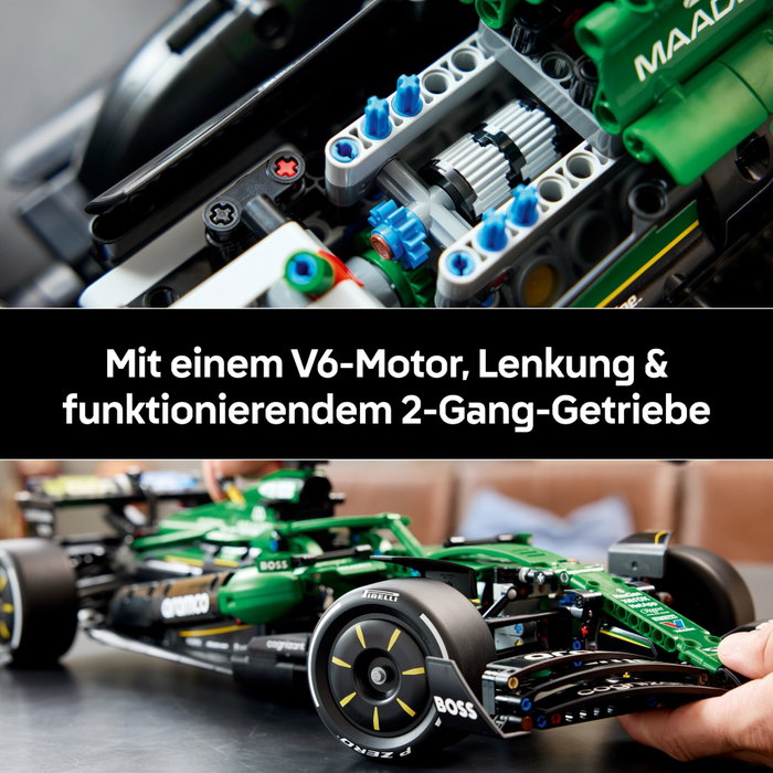Lego Technic 42240 Voiture Aston Martin Aramco AMR25 F1 Lego Technic 42240 Voiture Aston Martin Aramco AMR25 F1