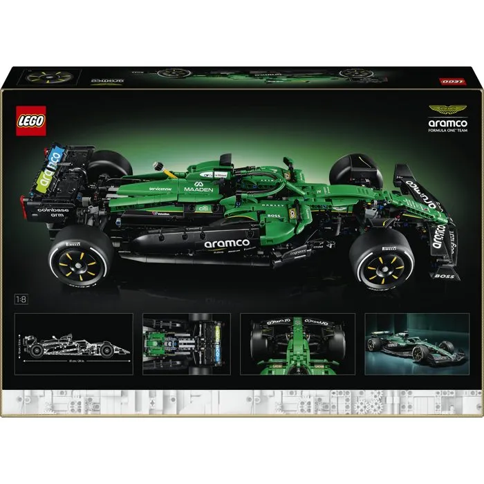 LEGO Technic Voiture Aston Martin Aramco AMR25 F1 - Maquette 1:8 LEGO Technic Voiture Aston Martin Aramco AMR25 F1 - Maquette 1:8