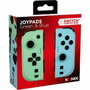 Konix Manette Joy-Con Vert et bleu pour Nintendo Switch et Switch OLED, avec vibration et capteur gyroscopique