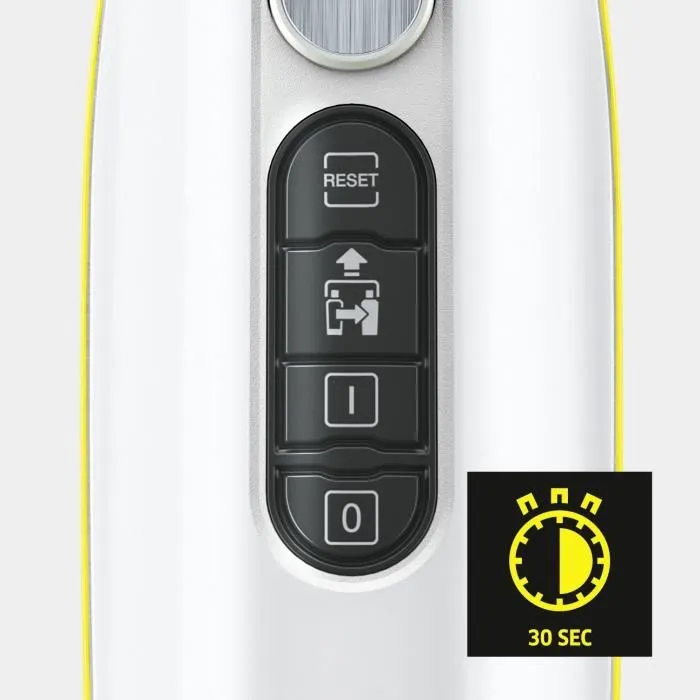 Kärcher SC 3 Upright EasyFix Balai vapeur 1600W - Chauffe rapide 30s - Nettoie 60 m² - Élimine 99.99% des virus et bactéries