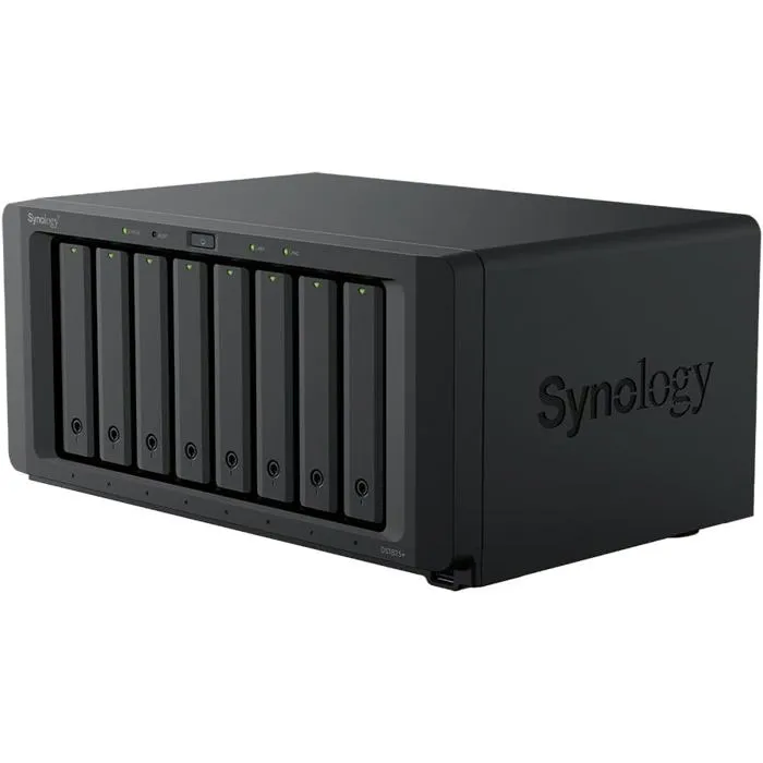 Synology DS1825+ NAS Serveur de stockage 8 baies, 8 Go RAM, réseau 2.5 GbE pour PME - Fichiers, sauvegarde, virtualisation