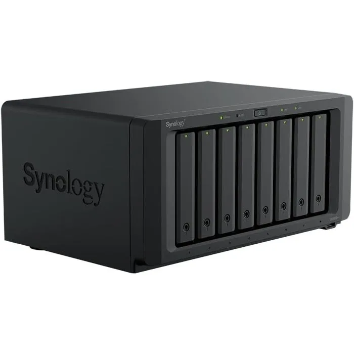 Synology DS1825+ NAS Serveur de stockage 8 baies, 8 Go RAM, réseau 2.5 GbE pour PME - Fichiers, sauvegarde, virtualisation