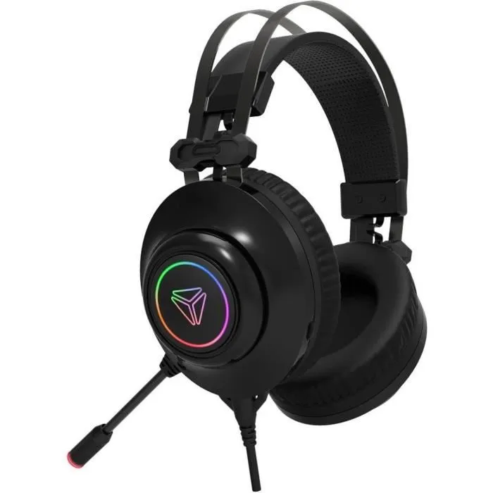 YENKEE Casque Gaming YHP 3036 - Son Surround 7.1 - Microphone avec Vibrations de Basses - Confortable et Léger (305 g) - Connexion USB YENKEE Casque Gaming YHP 3036 - Son Surround 7.1 - Microphone avec Vibrations de Basses - Confortable et Léger (305 g) - Connexion USB