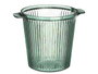 Leknes Champagnère Rayures Verte 2,2L 21x17x16 cm Plastique (Set de 12)