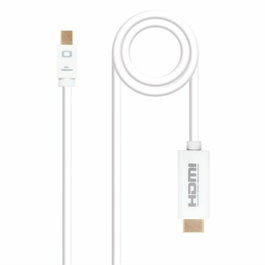 Nanocable Adaptateur Mini DisplayPort vers HDMI 2 m Blanc