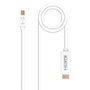 Nanocable Cable Convertisseur Mini DisplayPort vers HDMI 4K 2m Blanc - Réf: Cable Conversor Mini Dp A