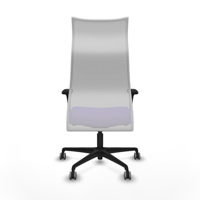 Piqueras y Crespo Chaise de Bureau Albacete XL Lila et Blanc