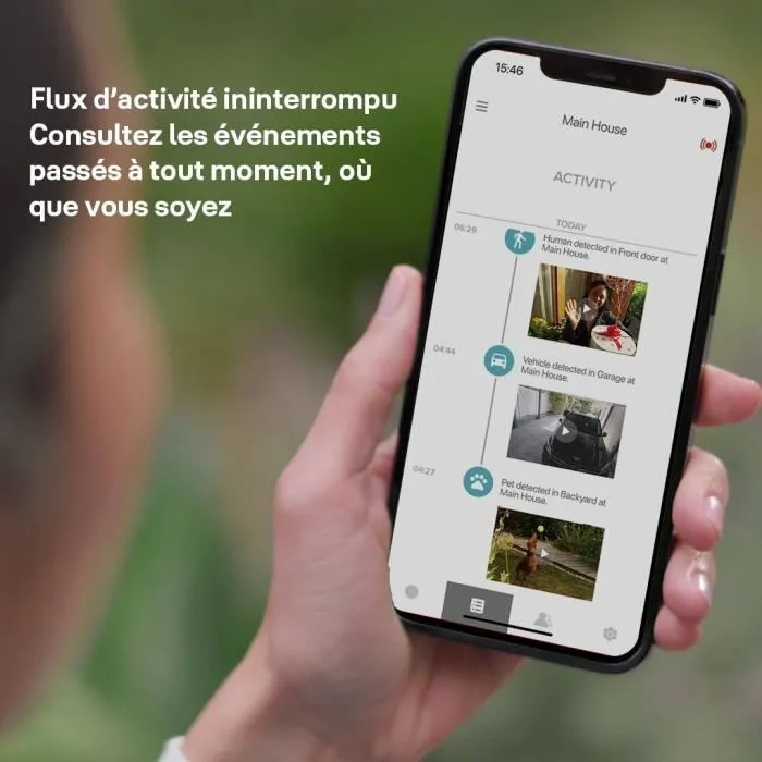 Yale Caméra Extérieure Intelligente Wi-Fi Full HD 1080p - Vision Nocturne Couleur 154° - Détection de Mouvement - Audio Bidirectionnel - IP65
