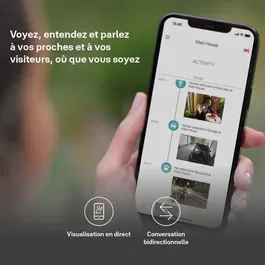 Yale Caméra Extérieure Intelligente Wi-Fi Full HD 1080p - Vision Nocturne Couleur 154° - Détection de Mouvement - Audio Bidirectionnel - IP65