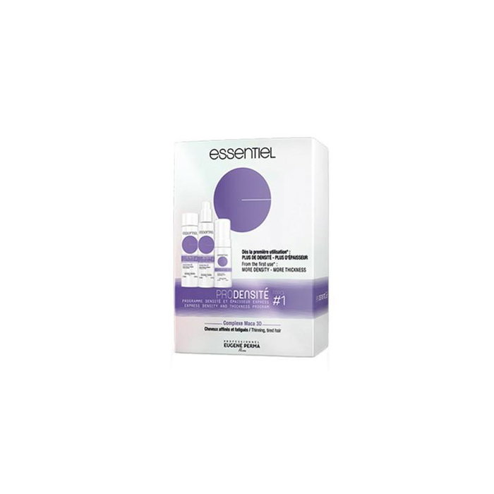 Essentiel Kit Essentiel Pro Densité 1 - Shampooing, après-shampooing et sérum densifiants pour cheveux fins, volume et fortification Essentiel Kit Essentiel Pro Densité 1 - Shampooing, après-shampooing et sérum densifiants pour cheveux fins, volume et fortification