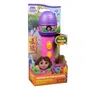 Spinmaster Micro Interactif Dora l'Exploratrice - 18 cm - Fonctions Lumineuses - 4 Chansons et 9 Sons - Jouet pour Enfant dès 3 Ans