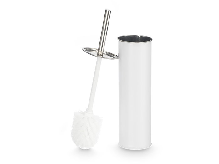 Berilo Escobillero en acier blanc 10x27x10 cm (Set de 12)
