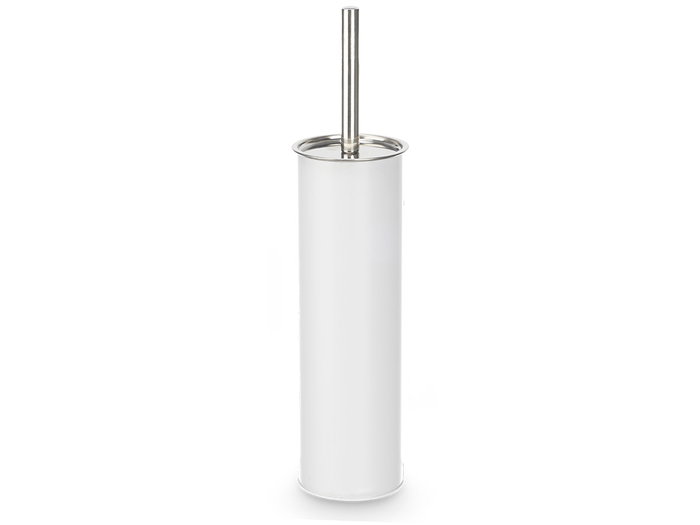 Berilo Escobillero en acier blanc 10x27x10 cm (Set de 12)