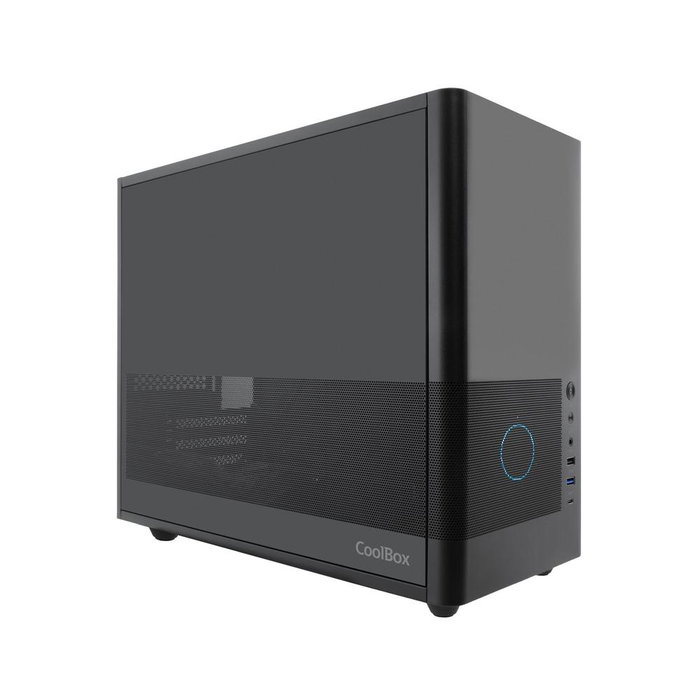 Coolbox MP2 Noir - Boîtier Midi Tower Mesh microATX/Mini-ITX