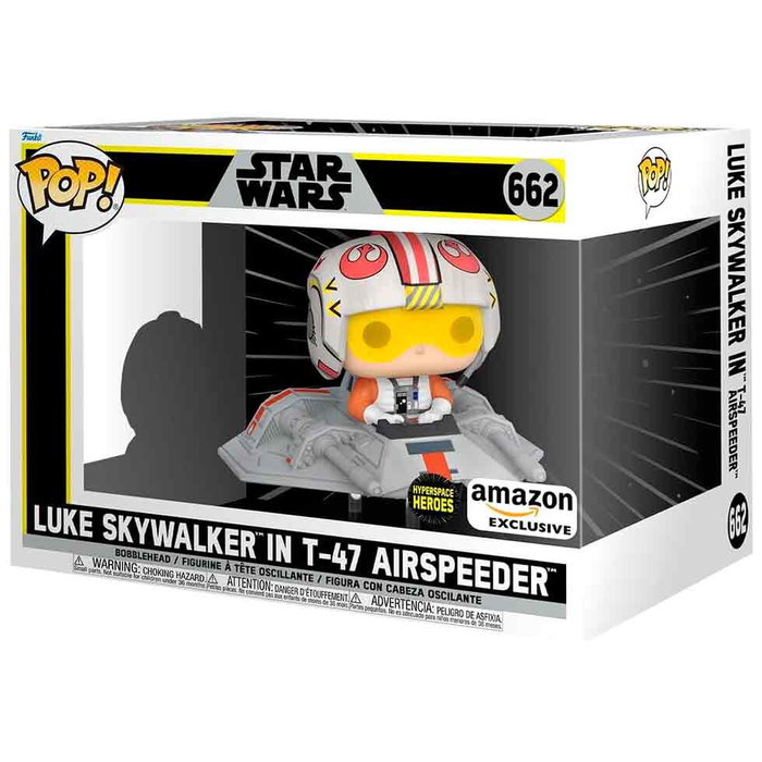FUNKO Pop Rides Star Wars Luke Skywalker in T-47 Airspeeder Exclusive FUNKO Pop Rides Star Wars Luke Skywalker in T-47 Airspeeder Exclusive