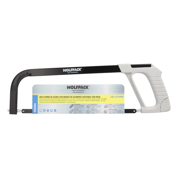 WOLFPACK LINEA PROFESIONAL Arco Sierra Acero Ajustable Plus