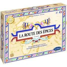 Sentosphere Jeu de Société - La Route des Épices : Conquête de Nouveaux Territoires - Stratégie et Commerce - Dès 7 ans