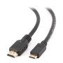 Câble Mini HDMI avec Ethernet GEMBIRD CC-HDMI4C-6 100 Mbps (1,8 m) Noir 1,8 m