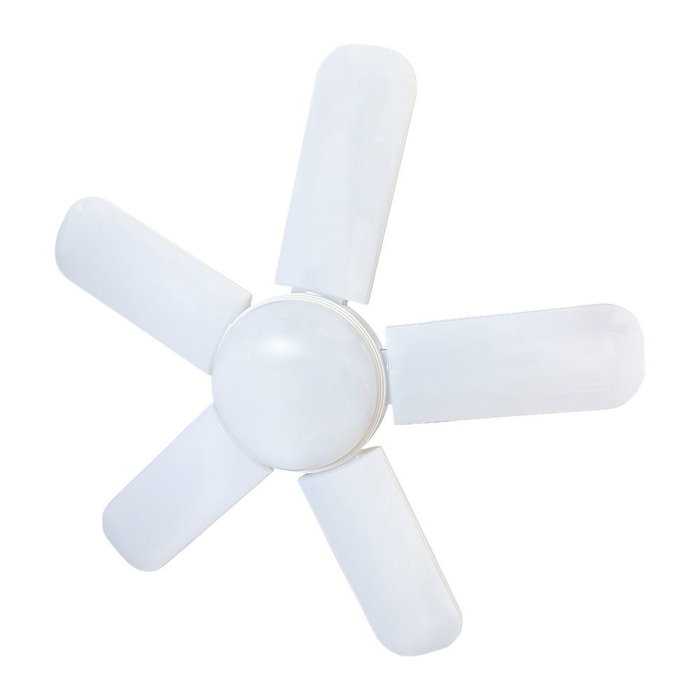 Edm Ampoule LED multidirectionnelle E27 45W 4265lm 6500K blanc froid IP20 144LED avec ailes pliables