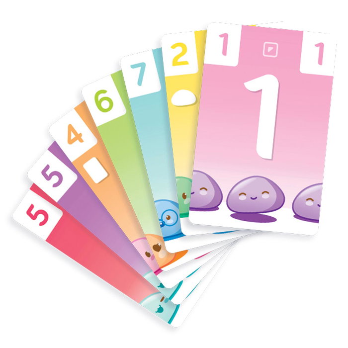 Asmodee Jeu de Cartes Happy Mochi Zyghm0101Es, Jeu de Société Familial avec Paires de Douceurs, 8 Ans et Plus