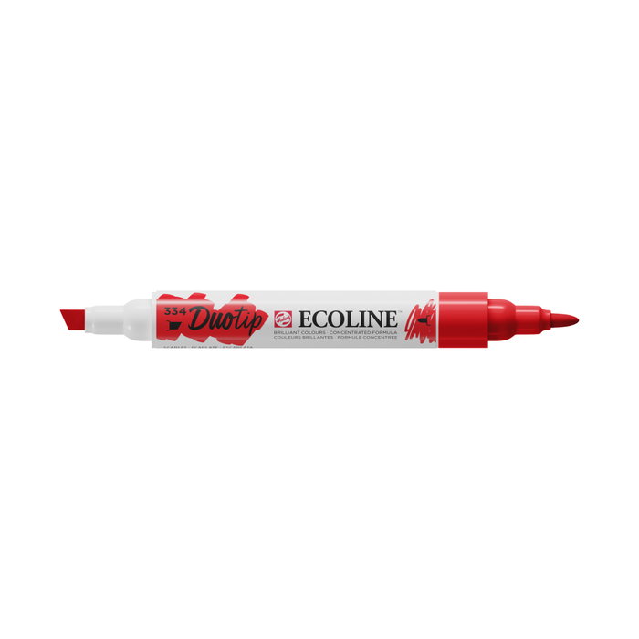 Ecoline Ecoline Duotip Marcador Écarlata 334 Ecoline Ecoline Duotip Marcador Écarlata 334