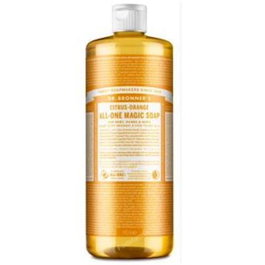 Dr Bronner's Savon Liquide 18 en 1 Citrus Orange 945 ml