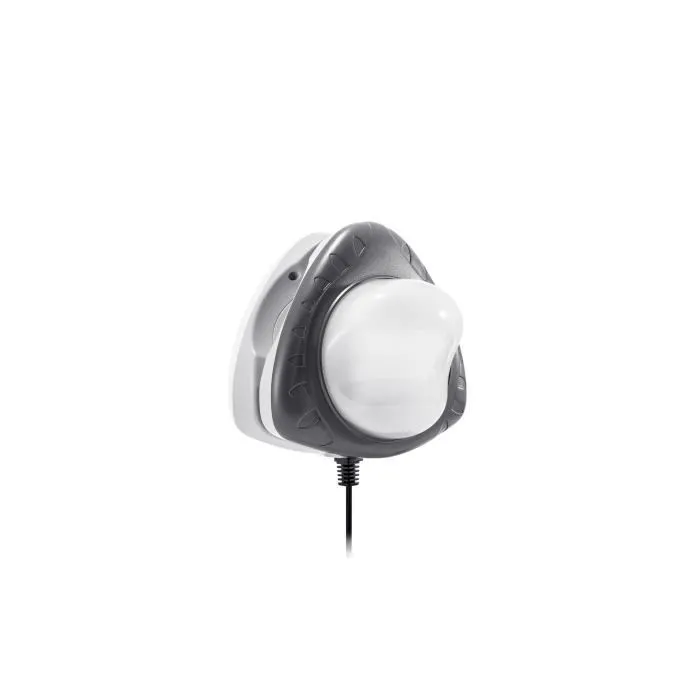 Intex Spot LED Magnétique 28698 pour Piscine Hors-Sol - Application Murale Extérieure, Éclairage Efficace, Installation Facile Sans Branchement, Couleur Grise Intex Spot LED Magnétique 28698 pour Piscine Hors-Sol - Application Murale Extérieure, Éclairage Efficace, Installation Facile Sans Branchement, Couleur Grise