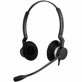 Jabra Casque micro BIZ 2300 Duo USB-A Mono Stéréo avec Réduction de Bruit (Noir) - Réf. 2399-823-109