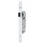 Abus Serrure à encastrer SE 40 BDC W/G - Bec de cane - Axe 40 mm - Blanc